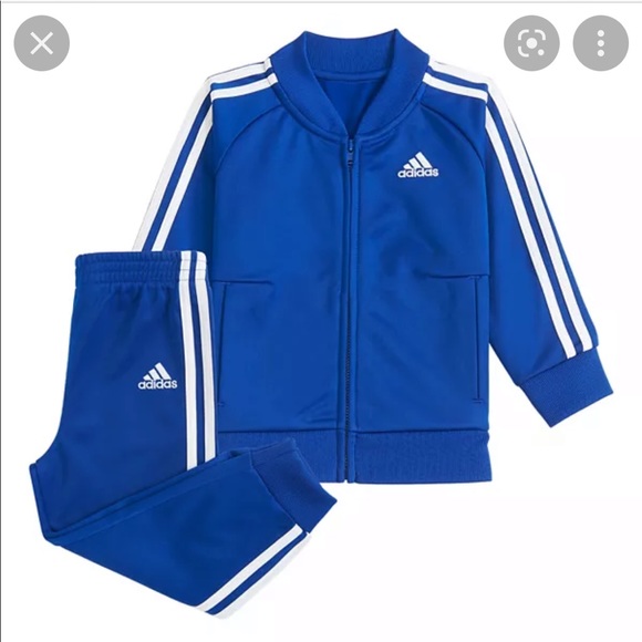 adidas Originals Other - NWT Adidas 24 month blue tracksuit